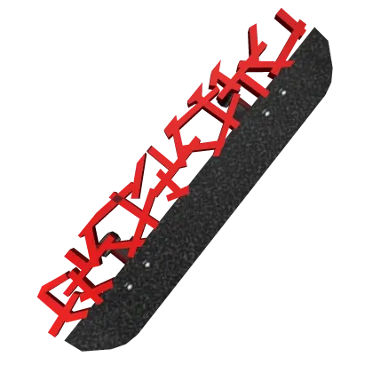 ): Red Grind Original Flyer Skateboard